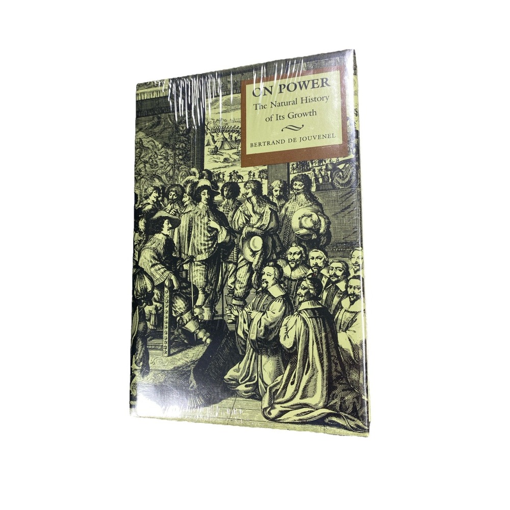 Onโ Power Natural History of Growth Book Bertrand De Jouvenel Liberty HC SEALED